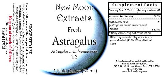 Astragalus Tincture (Fresh)