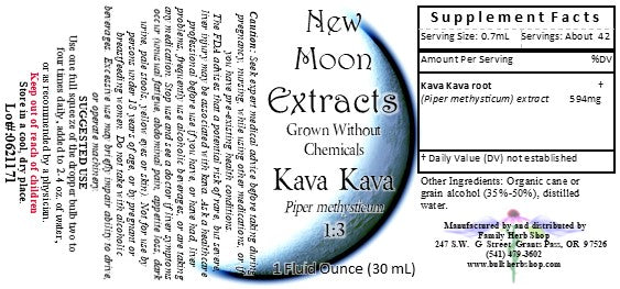 Kava Kava Tincture (1:3)