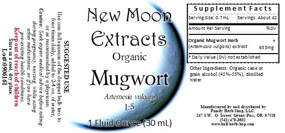 Mugwort Tincture (Organic)