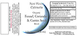 Fennel, Coriander, & Cumin Tincture Blend (Organic)