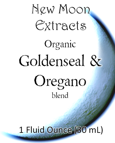 Goldenseal & Oregano Tincture Blend (Organic)
