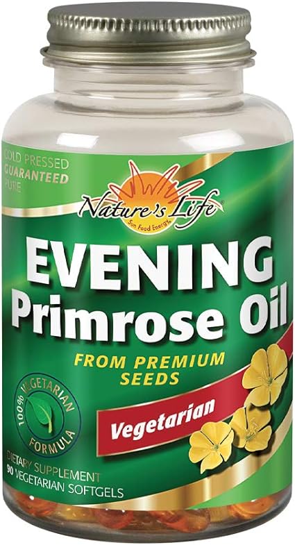 Nature's Life: Evening Primrose Oil, 1000mg Soft Gels, 90 ct