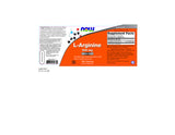 NOW L-Arginine 500 mg - 100 Capsules