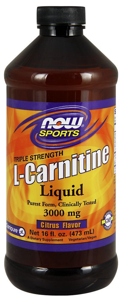 NOW L-Carnitine Liquid 3000 mg – 16 fl. oz.