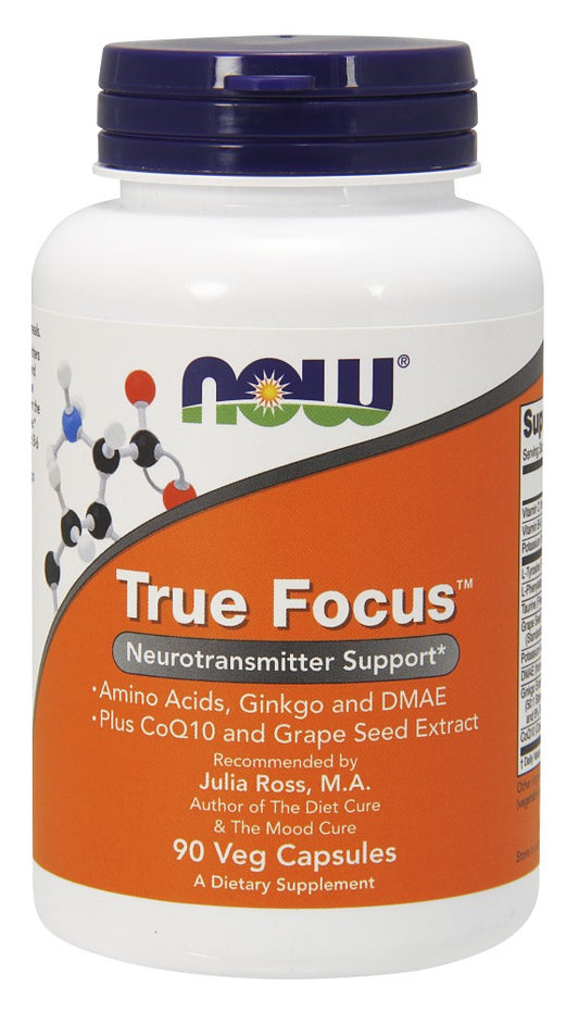 NOW True Focus – 90 Vegetarian Capsules