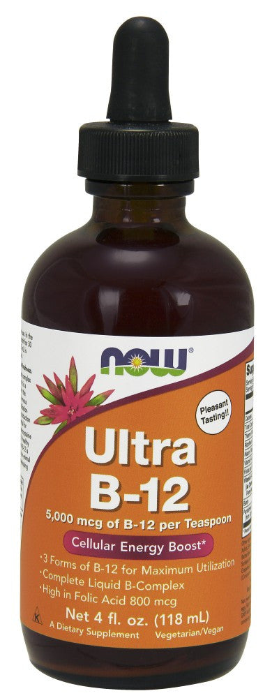 NOW Ultra B-12 Liquid - 4 fl. oz.