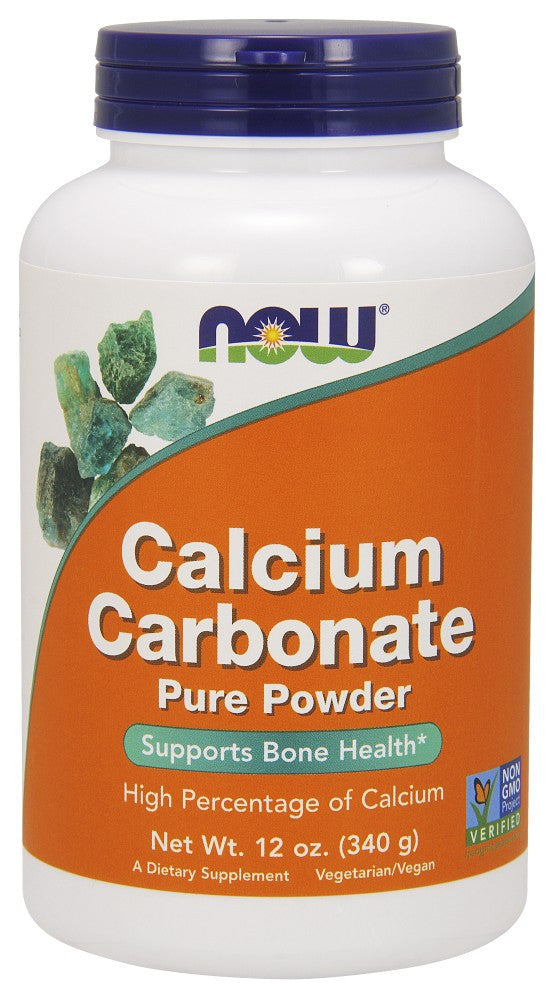 NOW Calcium Carbonate Powder - 12 oz.