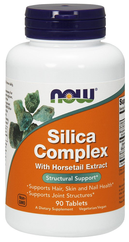 NOW Silica Complex 500 mg - 90 Tablets