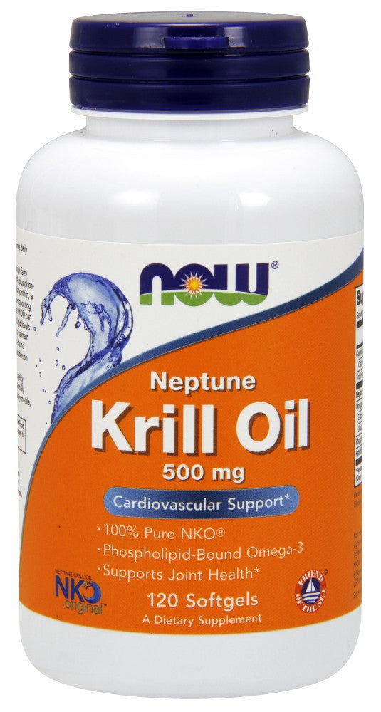 NOW Neptune Krill Oil 500 mg - 120 Soft Gels