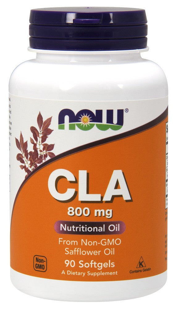 NOW CLA (Conjugated Linoleic Acid) 800 mg - 90 Soft Gels