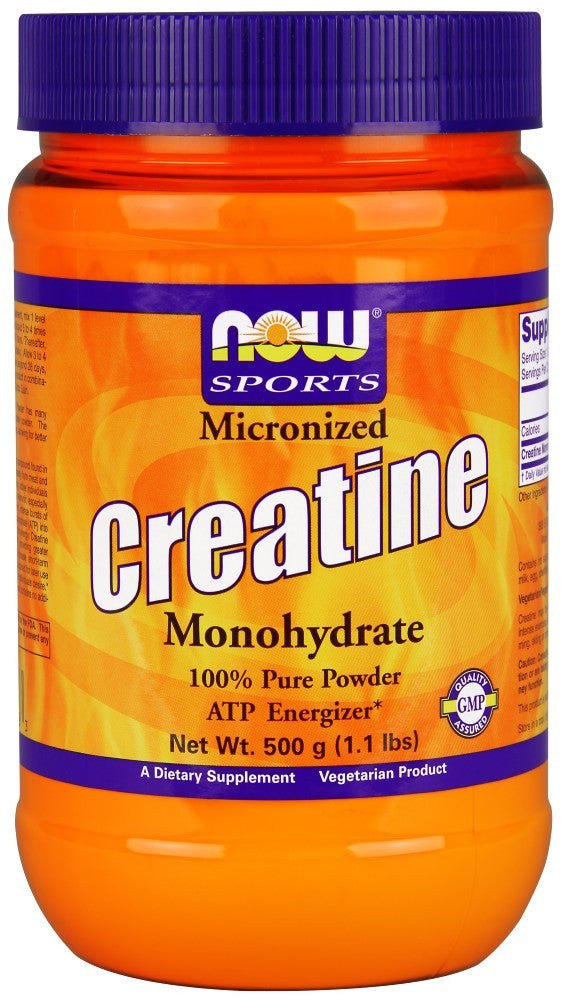 NOW Creatine Micronized Powder 1.1 lbs