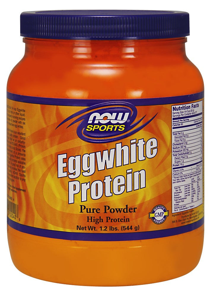 NOW EggWhite Protein Powder - 1.2 lb.