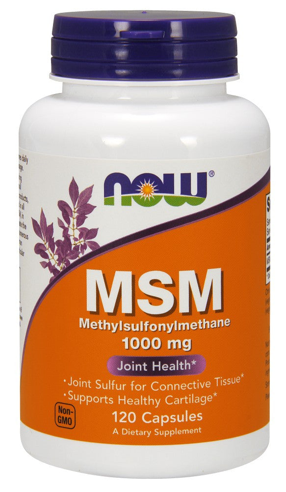 NOW MSM 1000 mg - 120 Capsules