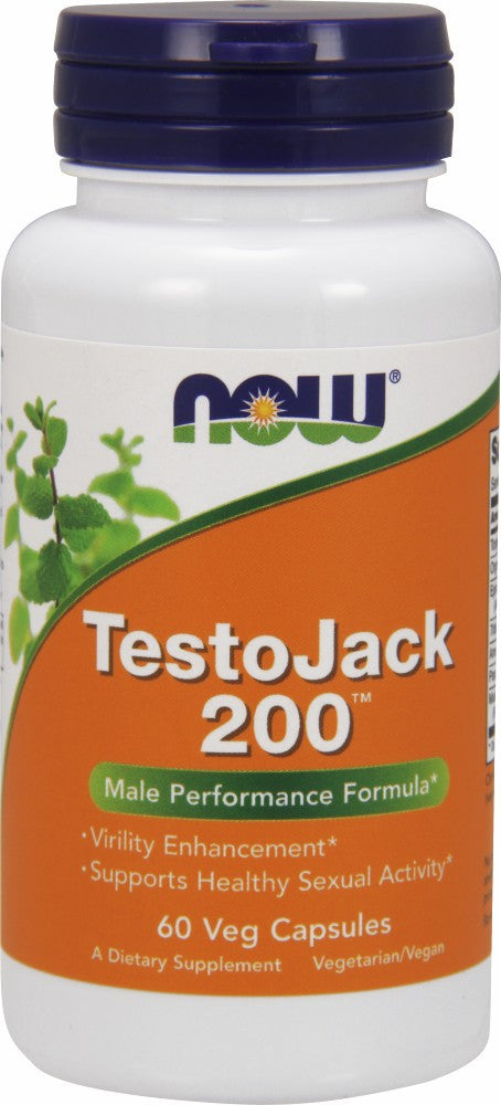 NOW TestoJack 100 - 60 Vegetarian Capsules