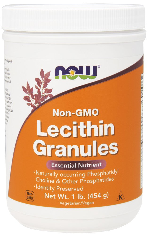 NOW Lecithin Granules Non-GMO - 1 lb.