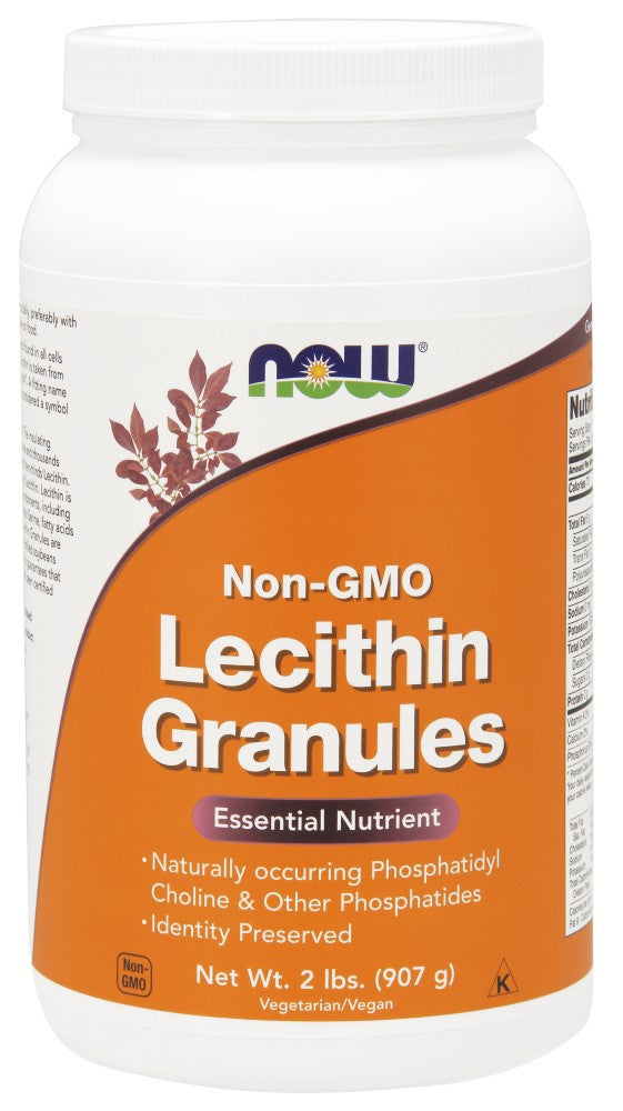 NOW Lecithin Granules Non-GMO - 2 lbs.