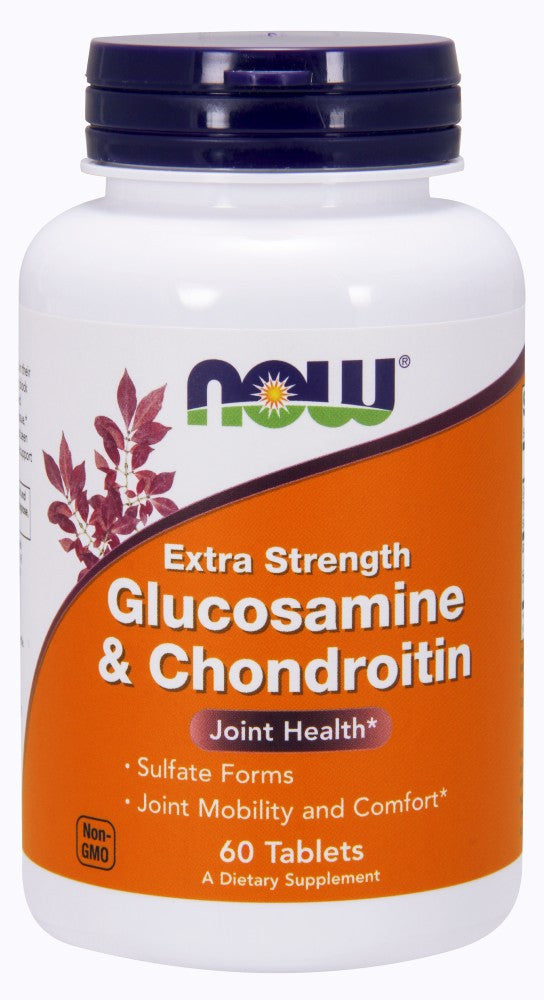 NOW Glucosamine & Chondroitin Extra Strength - 120 Tablets