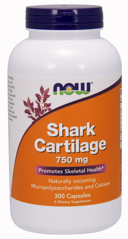 NOW Shark Cartilage 750 mg - 300 Capsules