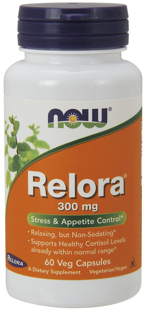 NOW Relora 300 mg - 60 Vegetarian Capsules