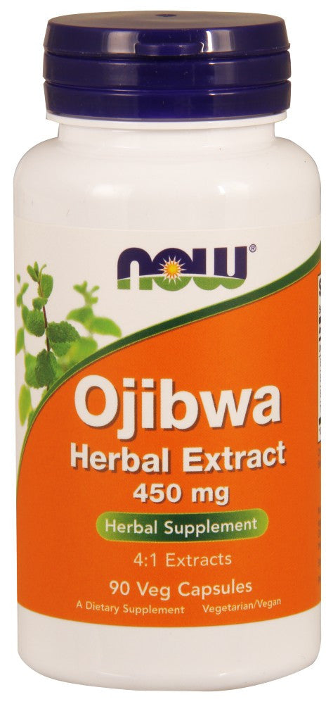 NOW Ojibwa Herbal Extract 450 mg - 90 Vegetarian Capsules