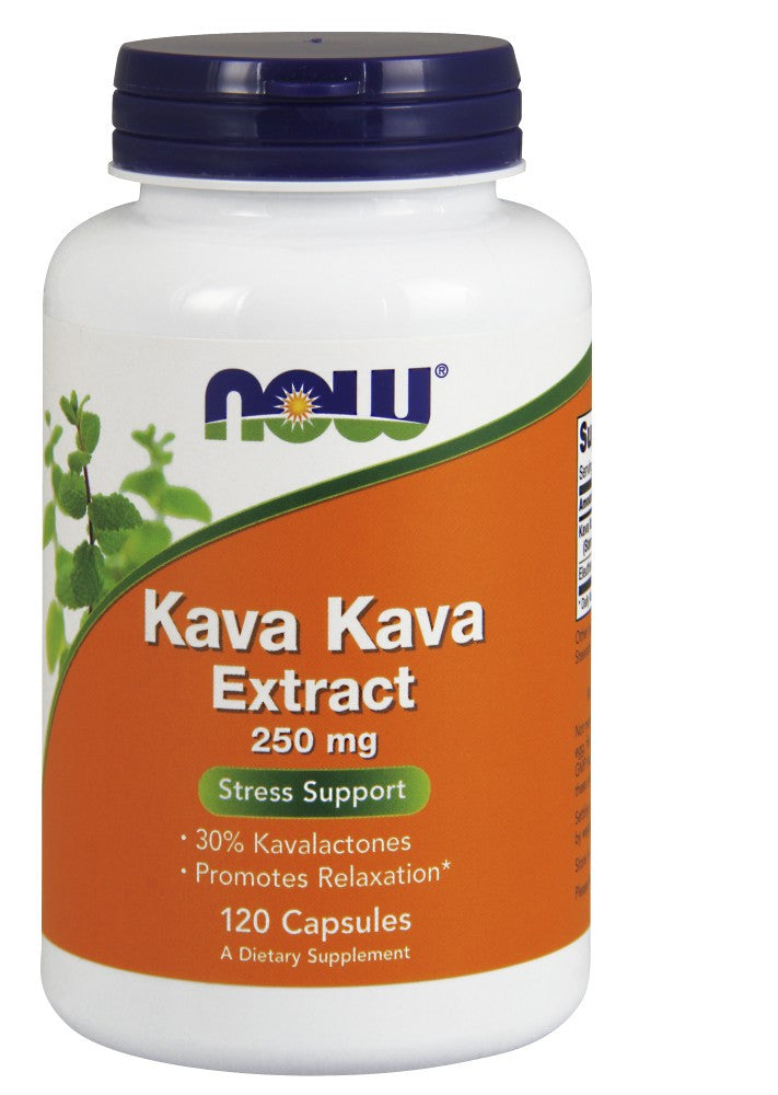 NOW Kava Kava 250 mg - 120 Capsules