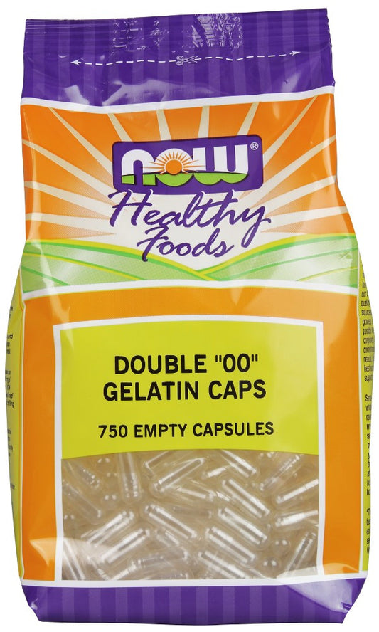 NOW Gelatin Caps "00" - 750 Capsules