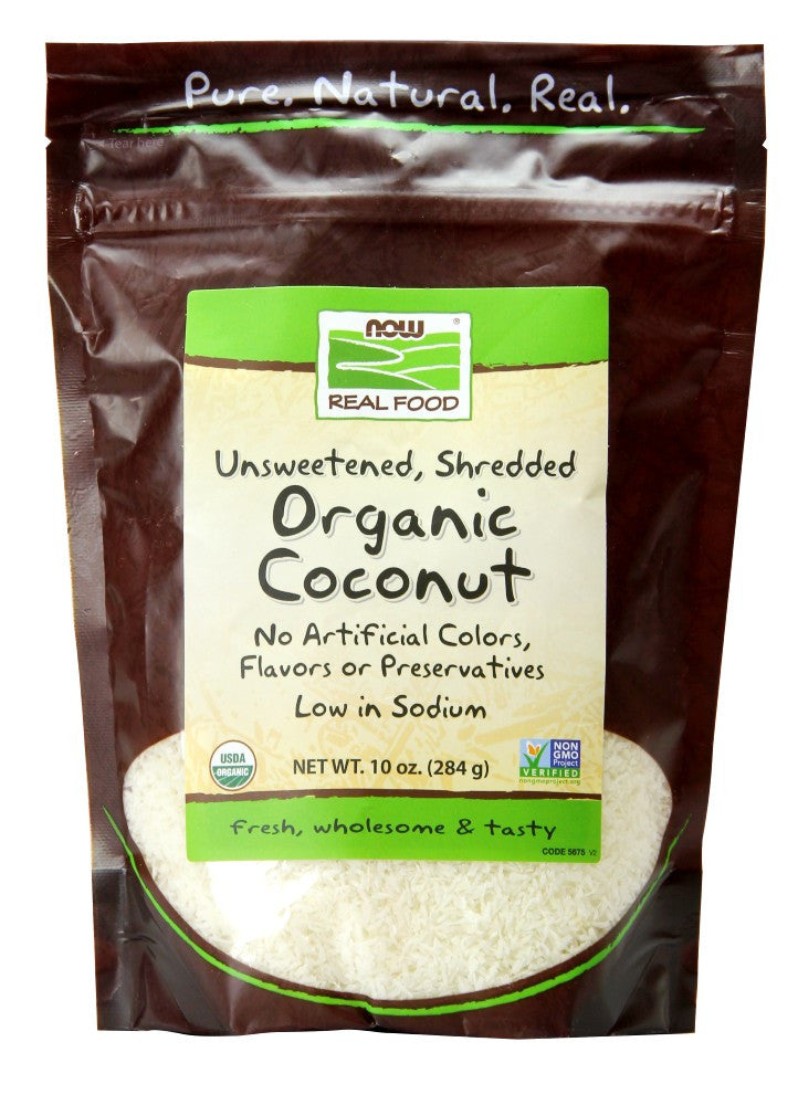 NOW (Coconut Certified Organic Dessicated)