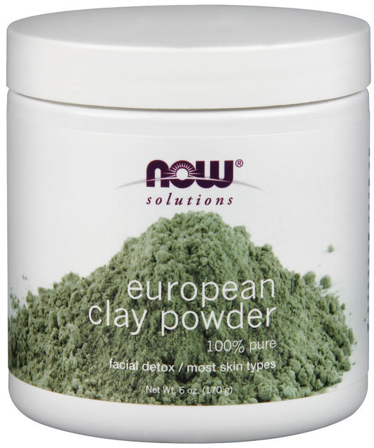 NOW European Clay Powder - 6 oz.