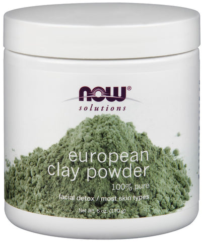NOW European Clay Powder - 6 oz.