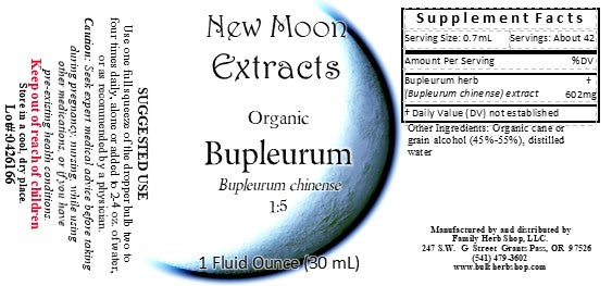 Bupleurum Tincture (Organic)