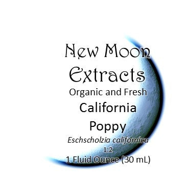 California Poppy Tincture (Organic, Fresh)