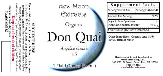 Don Quai Tincture (Organic)