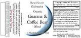 Guarana & Coffee Bean Tincture Blend (Organic)