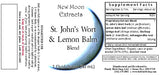 St. John's Wort & Lemon Balm Tincture Blend