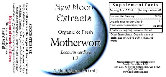 Motherwort Tincture (Organic, Fresh)