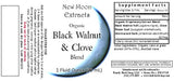 Black Walnut & Clove Tincture Blend (Organic)