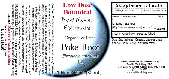 Poke Root Tincture (Organic, Fresh)