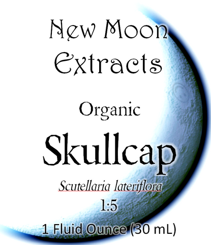Skullcap Tincture (Dried herb, Organic)