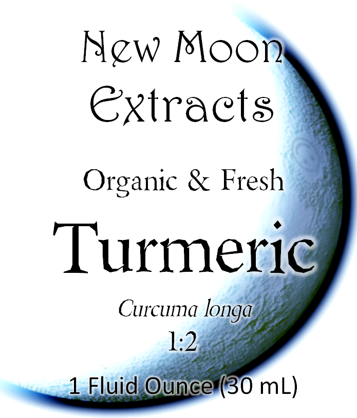 Turmeric Tincture (Fresh herb, Organic)