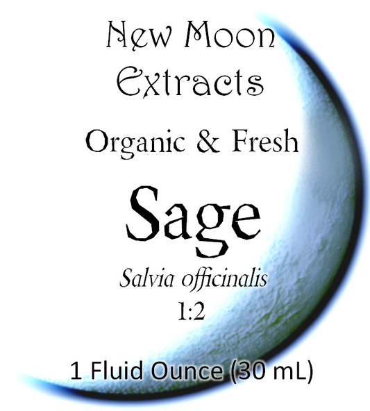 Sage Tincture (Organic, Fresh)