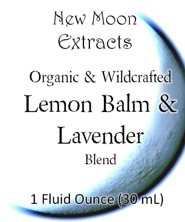 Lemon Balm & Lavender Tincture Blend (Organic)