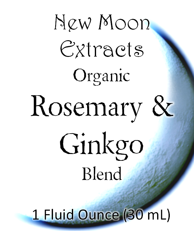 Rosemary & Ginkgo Tincture Blend (Organic)