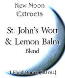 St. John's Wort & Lemon Balm Tincture Blend