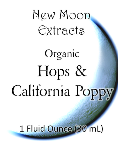Hops & California Poppy Tincture Blend (Organic)