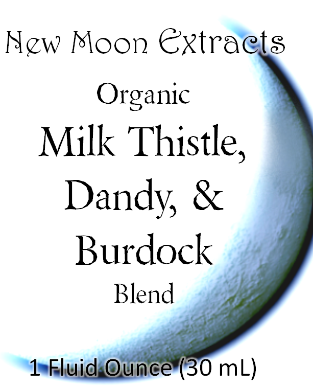 Milk Thistle, Dandy, & Burdock Tincture Blend (Organic)