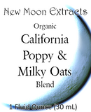 California Poppy & Milky Oats Tincture Blend (Organic)