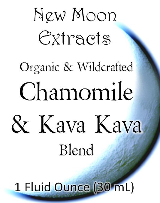 Chamomile & Kava Tincture Blend (Organic, Wildcrafted)