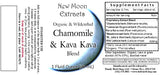 Chamomile & Kava Tincture Blend (Organic, Wildcrafted)