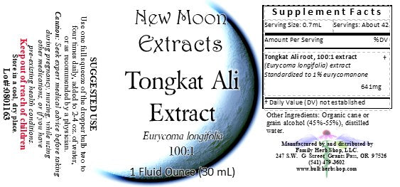 Tongkat Ali Tincture