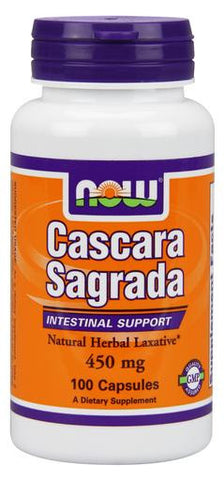 NOW Cascara Sagrada 450 mg - 100 Capsules